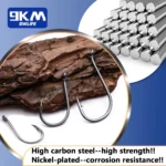High-Performance 9 KM Fishing Hooks - Durable & Precise Catching - Image 3