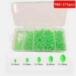 Luminous Olive Green Fishing Beads - Enhance Your Catch!